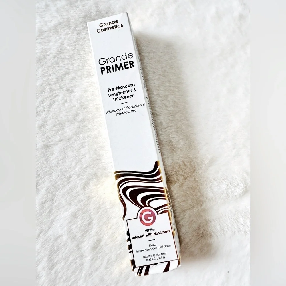 Grande Cosmetics Pre Mascara Lengthening + Thickening Primer - NIB